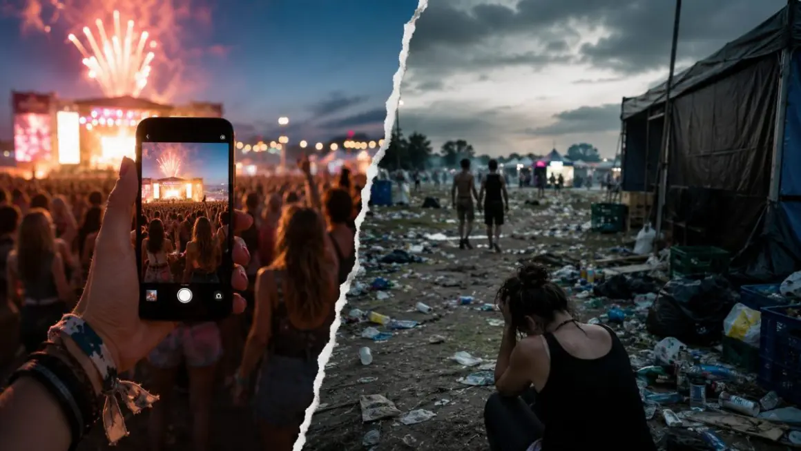 Was Festivalfotos nicht zeigen